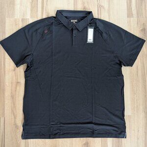 NWT Rhone Delta Pique Performance Polo Black XXL